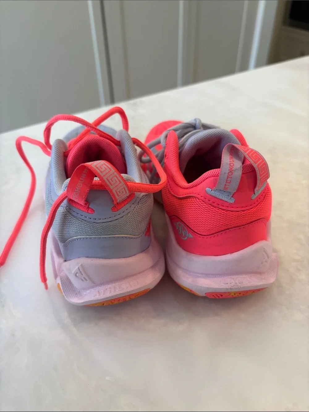 Nike Kids Basketball Shoes - Giannis Immortality 2 EP hot punch mismatched